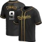 Black Golden Cade Cavalli Men's Washington Nationals Alternate Jersey - Replica Big Tall