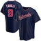 Navy Cade Cavalli Youth Washington Nationals Alternate Jersey - Replica