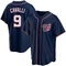 Navy Cade Cavalli Youth Washington Nationals Alternate Team Jersey - Replica