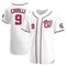 White Cade Cavalli Men's Washington Nationals Home Jersey - Authentic Big Tall